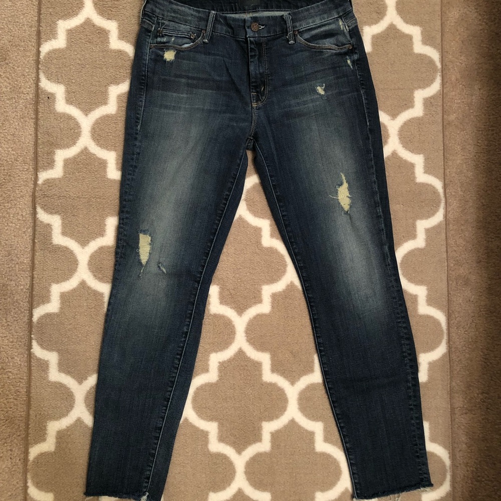 Mother Denim Cropped Jeans